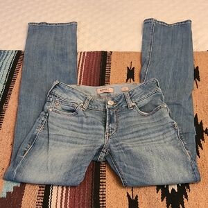 Ariat Women's Blue Jeans. 28 Long Tall. Mid Rise Straight Mallory. 36" Inseam.